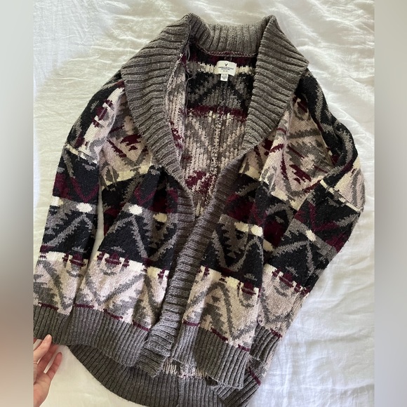 Cozy boho Beachy cardigan sweater - Picture 2 of 3